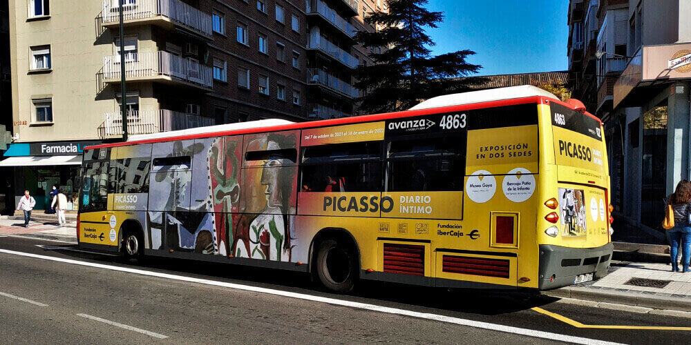 Publicidad en Autobuses Zaragoza